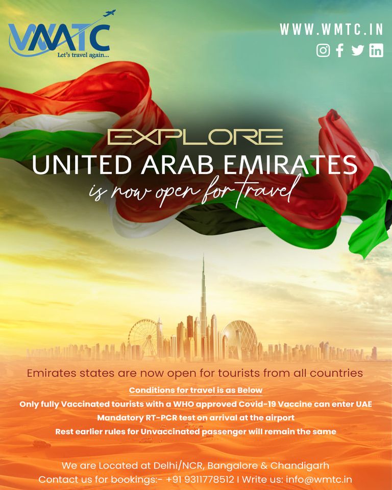 WMTC Offers best in class tour packages of UAE