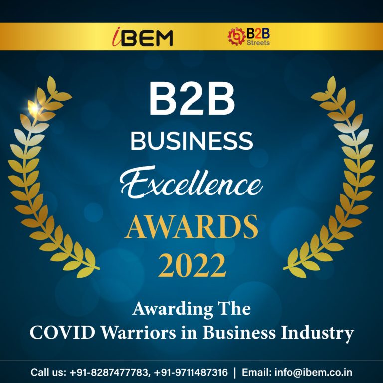 Business Excellence Awards 2022 for the COVID Warriors in Business Industry