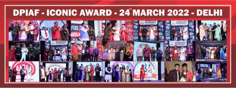 The Dadasaheb Phalke icon Award Films Organization (DPIAF) is organising the 2nd Nari Shakti icon achiever award in 2022, as well as the 2nd Business Global icon achiever award in 2022.