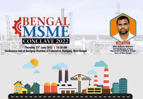 Bengal MSME Conclave to be held in Raniganj on June 23