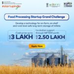Food Processing Startup Grand Challenge - Startup India